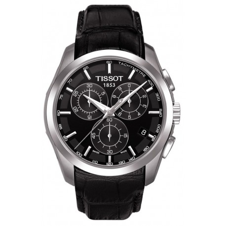 Tissot T-Trend Couturier Black Dial Chronograph