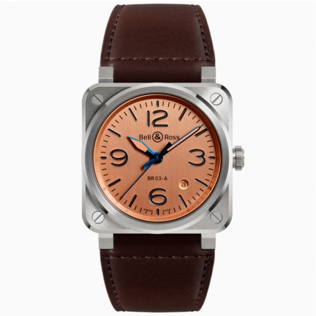 BELL & ROSS New BR 03 Copper BR03A-GB-ST/SCA