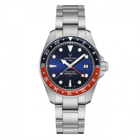 Certina DS Action GMT Powermatic 80 41mm Auto C0329291104100