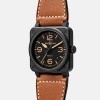 Bell & Ross New BR 03 Heritage 41mm Auto BR03A-HER-CE/SCA