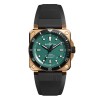 Bell & Ross BR 03-92 Diver Black and Green Bronze 42mm Auto BR0392-D-LT-BR/SRB