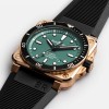 Bell & Ross BR 03-92 Diver Black and Green Bronze 42mm Auto BR0392-D-LT-BR/SRB