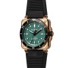 Bell & Ross BR 03-92 Diver Black and Green Bronze 42mm Auto BR0392-D-LT-BR/SRB