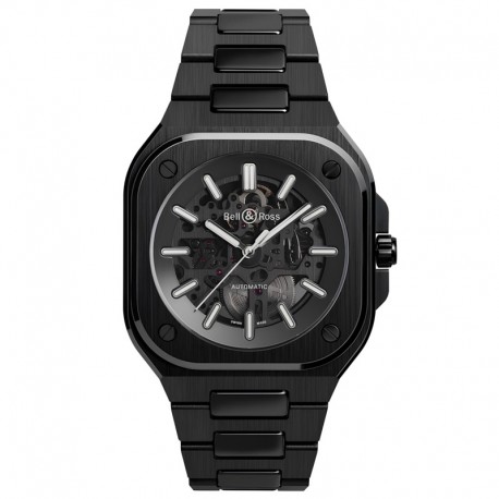 Bell & Ross BR-05 Skeleton Black Ceramic 41mm Auto BR05A-BL-SK-CE/SCE