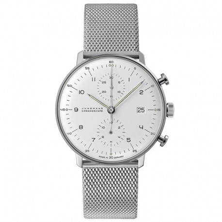 Junghans Max Bill Chronoscope 40mm Auto 027/4003.46