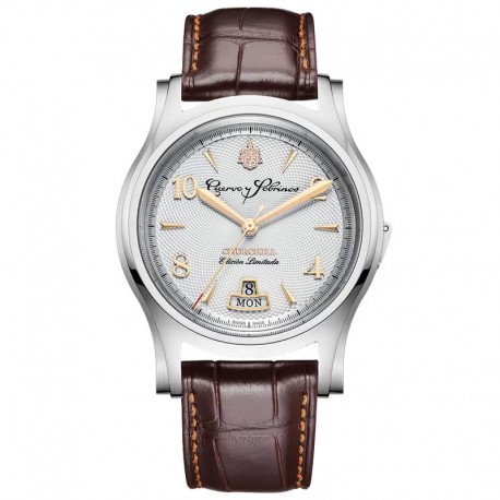 Cuervo y Sobrinos Churchill Yalta 43mm Auto 2810.1YAL