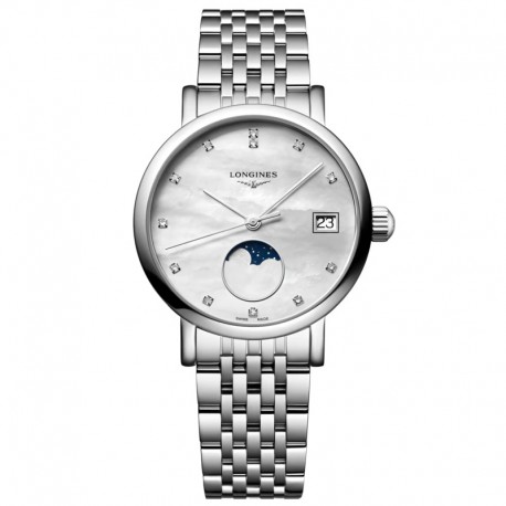 Longines Elegant Collection Moonphase 30mm L43304876