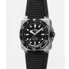 Bell & Ross BR-03 Diver Black Steel 42mm Auto BR03A-D-BL-ST/SRB