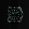 Bell & Ross BR-03 Diver Black Steel 42mm Auto BR03A-D-BL-ST/SRB