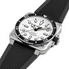 Bell & Ross BR-03 Diver White Steel 42mm Auto BR03A-D-WH-ST/SRB