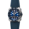 Bell & Ross BR-03 Diver Blue Steel 42mm Auto BR03A-D-BLU-ST/SRB