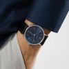 Nomos Tangente 2Date Azul 37,5mm 136.SB