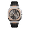 Bell & Ross BR-05 Chrono Grey Steel & Gold 42mm Auto BR05C-RTH-STPG/SRB