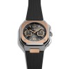 Bell & Ross BR-05 Chrono Grey Steel & Gold 42mm Auto BR05C-RTH-STPG/SRB