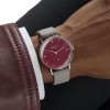 Nomos Metro 33 Muted Red 1123.SB