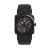 Bell & Ross BR-03 Skeleton Black Ceramic 41mm Auto BR03A-BL-SKCE/SRB