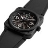 Bell & Ross BR-03 Skeleton Black Ceramic 41mm Auto BR03A-BL-SKCE/SRB