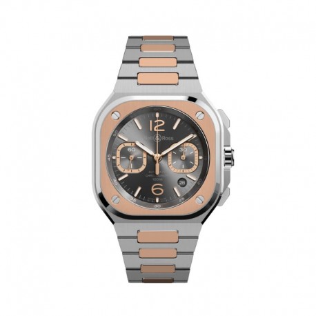 Bell & Ross BR-05 Chrono Grey Steel & Gold 42mm Auto BR05C-RTH-STPG/SSG