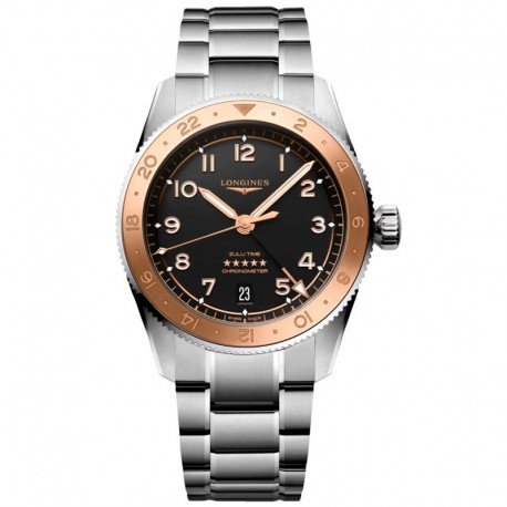 Longines Spirit Zulu Time 39mm Auto L38035536