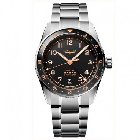 Longines Spirit Zulu Time 39mm Auto L38024506