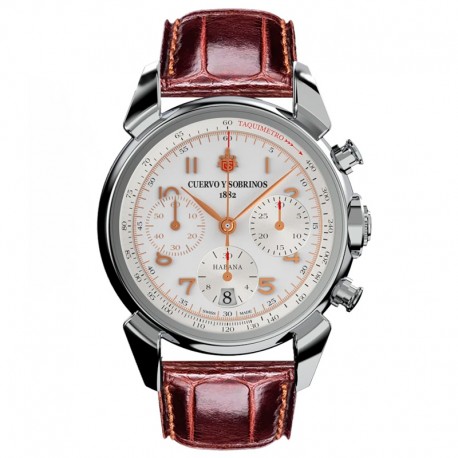 Cuervo y Sobrinos Historiador Heritage Chronograph 3145.1HLE