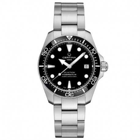 Certina DS Action Diver 38mm Powermatic 80 C0488071105100