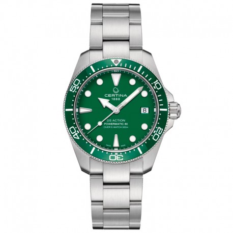 Certina DS Action Diver 38mm Powermatic 80 C0488071109100