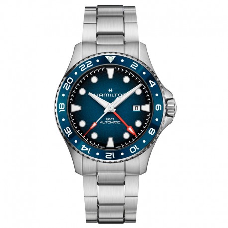 Hamilton Khaki Navy Scuba Auto GMT 43mm H82535140