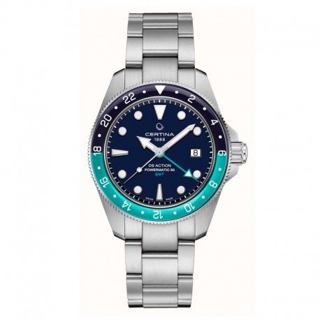Certina DS Action GMT Powermatic 80 41mm Auto C0329291104101